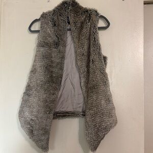 Tart Collections faux fur vest